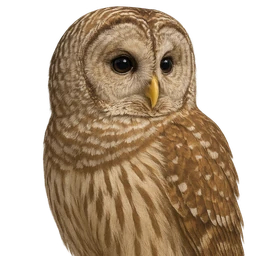 Barred Owl, profile