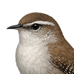 Bewick's Wren, profile