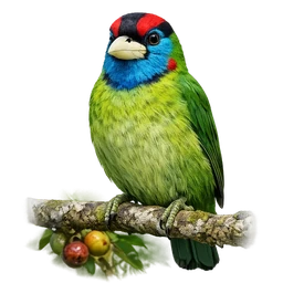 Blue-throated Barbet