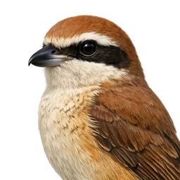 Brown Shrike, profile