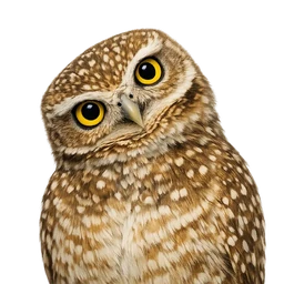 Burrowing Owl, profile