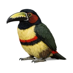 Chestnut-eared Aracari
