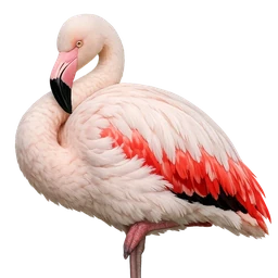 Chilean Flamingo, profile