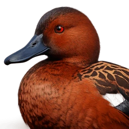 Cinnamon Teal, profile