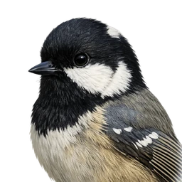 Coal Tit, profile