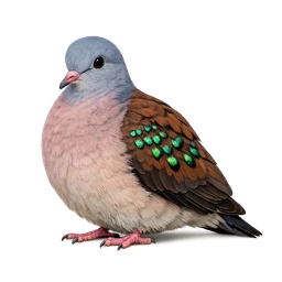 Emerald-spotted Wood Dove