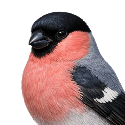 Eurasian Bullfinch, profile