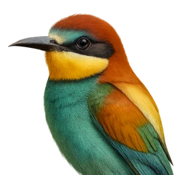 European Bee-eater, profile