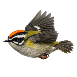 Flamecrest, in flight