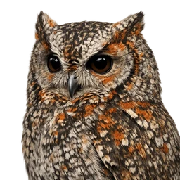 Flammulated Owl, profile