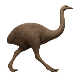 Giant Moa, in flight