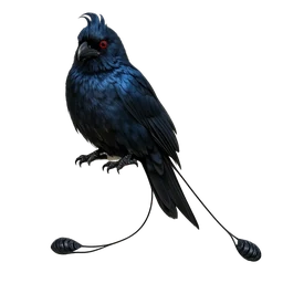 Greater Racket-tailed Drongo