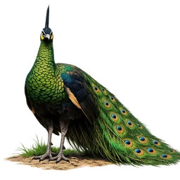 Green Peafowl