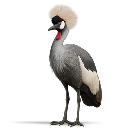 Grey Crowned Crane
