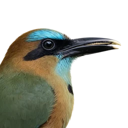 Keel-billed Motmot, profile