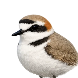 Kentish Plover, profile