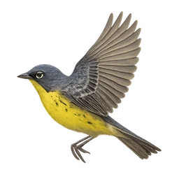 Kirtland’s Warbler, in flight