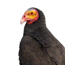 Lesser Yellow-headed Vulture, profile