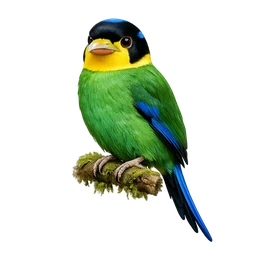 Long-tailed Broadbill