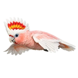 Major Mitchell’s Cockatoo, in flight