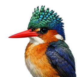Malachite Kingfisher, profile