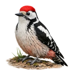 Middle Spotted Woodpecker