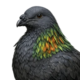 Nicobar Pigeon, profile