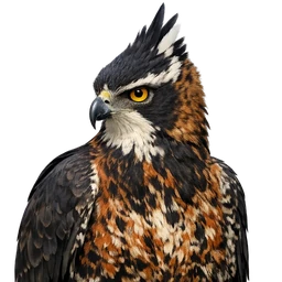 Ornate Hawk-Eagle, profile