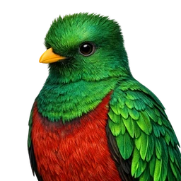 Pavonine Quetzal, profile