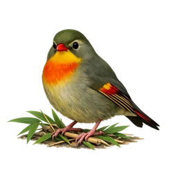 Red-billed Leiothrix