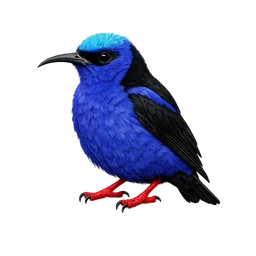 Red-legged Honeycreeper