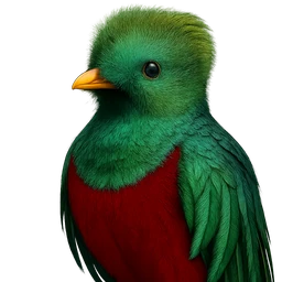 Resplendent Quetzal, profile