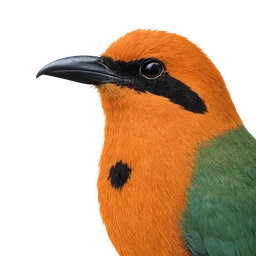 Rufous Motmot, profile