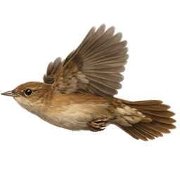 Savi's Warbler, in flight