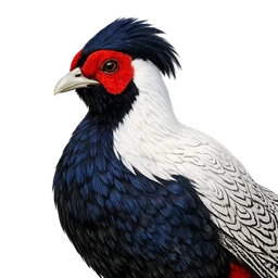 Silver Pheasant, profile