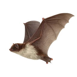 Spix’s Disc-winged Bat, in flight