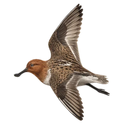 Spoon-billed Sandpiper, in flight
