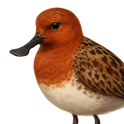 Spoon-billed Sandpiper, profile