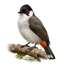 Styan's Bulbul