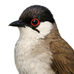 Styan's Bulbul, profile