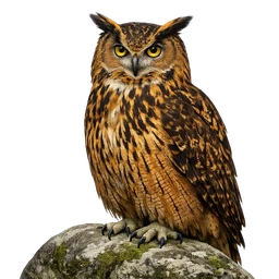 Tawny Fish Owl