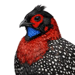 Western Tragopan, profile