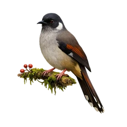 White-eared Sibia