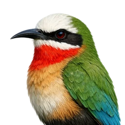 White-fronted Bee-eater, profile