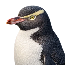 Yellow-eyed Penguin, profile