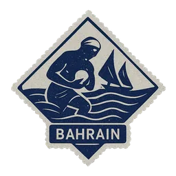 Bahrain stamp