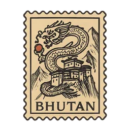 Bhutan stamp