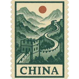 China stamp