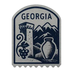 Georgia stamp