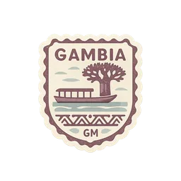 Gambia stamp